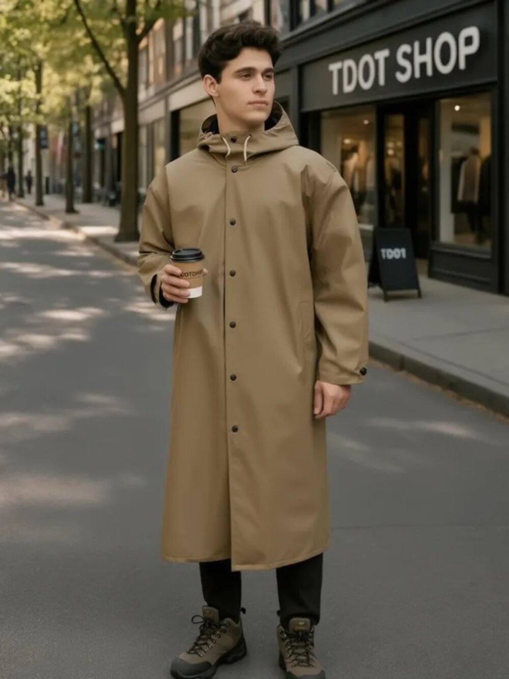 Tingley Unisex Magnaprene 48" Flame Resistant Rain Coat Sz XL - Picture 4 of 4